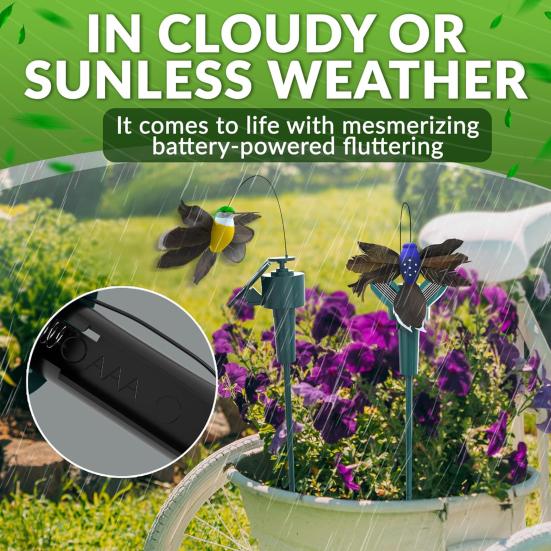 Paletti solari da giardino a forma di libellula svolazzante, libellula mobile volante, paletto decorativo impermeabile per giardino di casa, vialetto, paesaggio