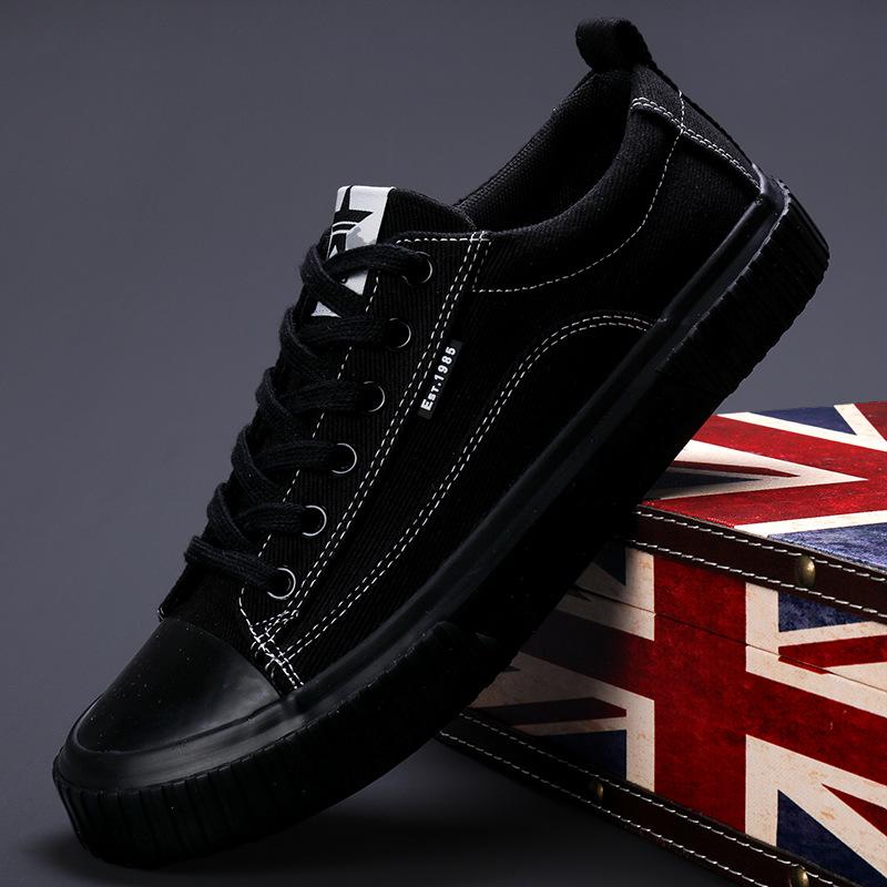 New Spring Mens Shoes Korean Style Versatile Fashion Mens Canvas Shoes Comfortable Breathable Retro Niche Casual Shoes