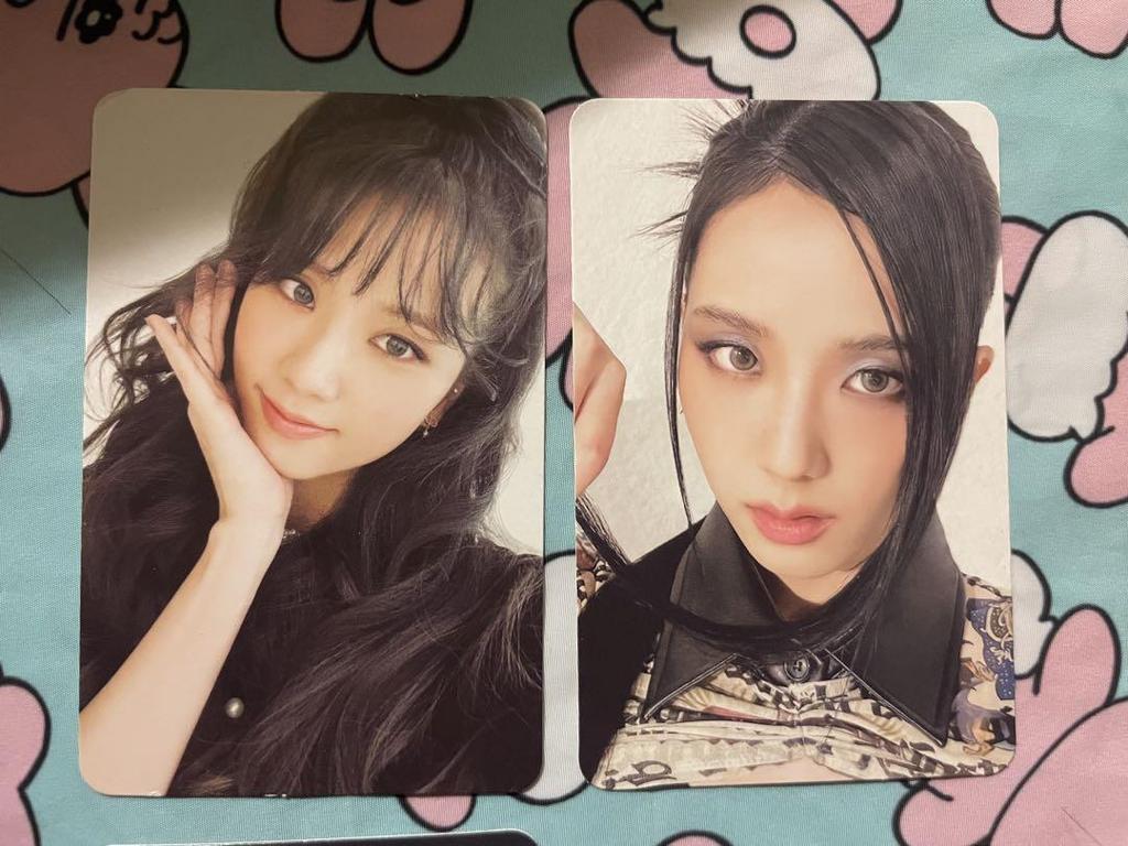 [USED] BLACKPINK trading cards