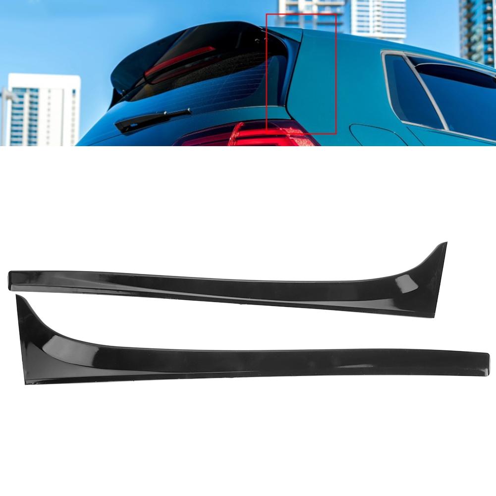 2Pcs Car Rear Window Side Wing Spoiler Fit for 7 MK7 7Celsius7.5 2014-2018
