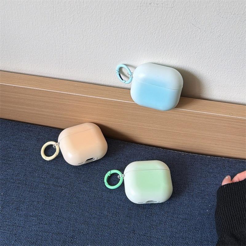 Frosted smudge gradual change AirpodsPro1 earphone case for Apple 1/1/1/1st generation wireless bluetooth case