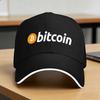 Summer Bitcoin BTC Crypto Coins Baseball Cap Hunting Camping Design Sun Hip Hop Hats Couple Women Adjustable Baseball Caps