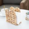 Natuurlijke Gras Servethouder Rustieke Stijl Servet Opbergdoos Staande Tissue Dispenser Woonkamer
