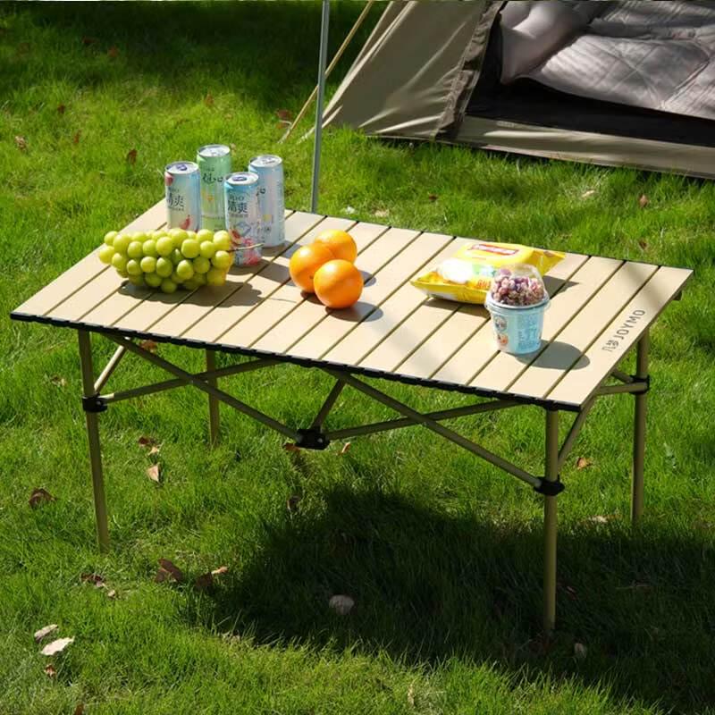 Jimen Outdoor Camping Carbon Steel Table & Chair Set