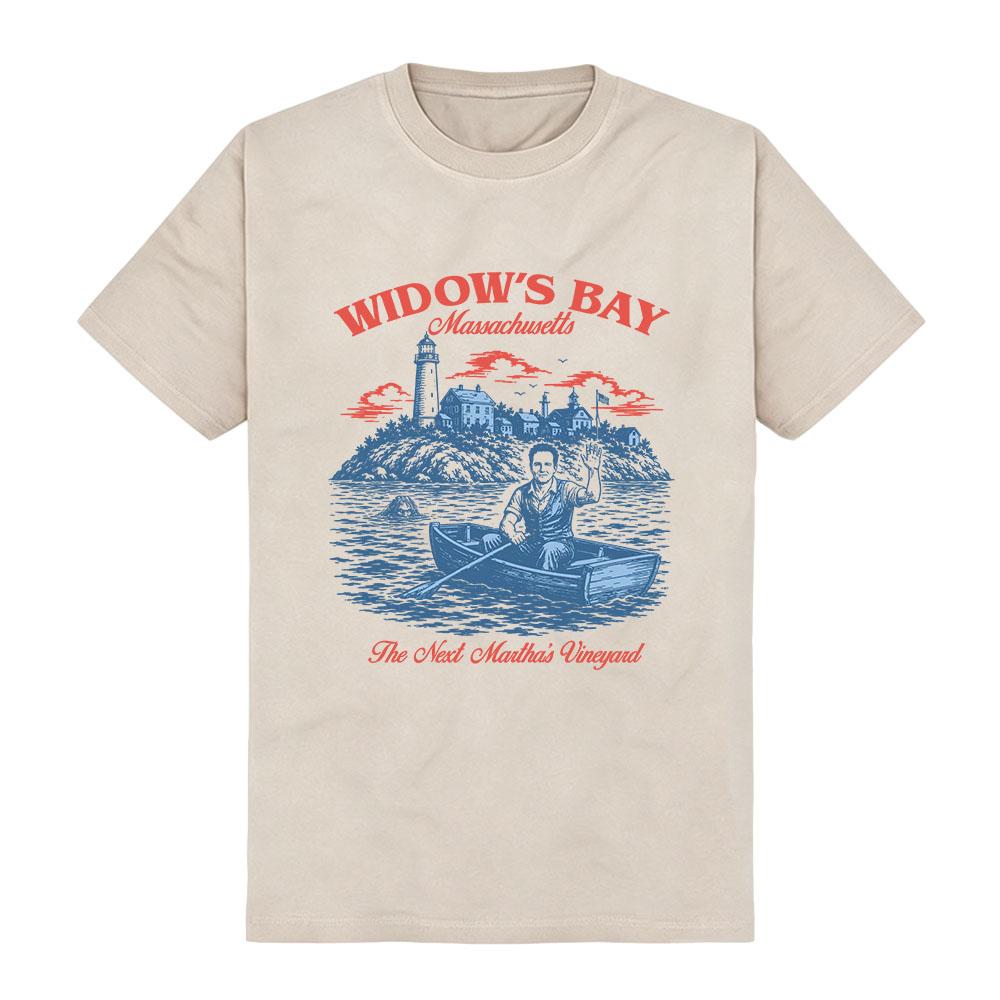 Damen Herren Kleidung Widows Bay TV Design T-Shirt Kurze Ärmel Baumwolle Mode T-Shirts Unisex Streetwear Sommer Rundhals Freizeit T-Shirts