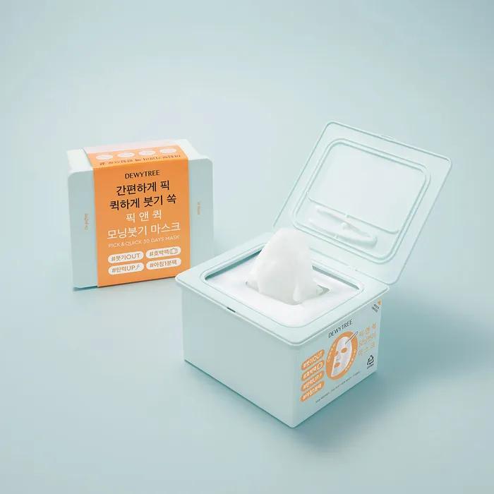 Pick & Quick Morning Swelling Mask Pack 30 Sheets