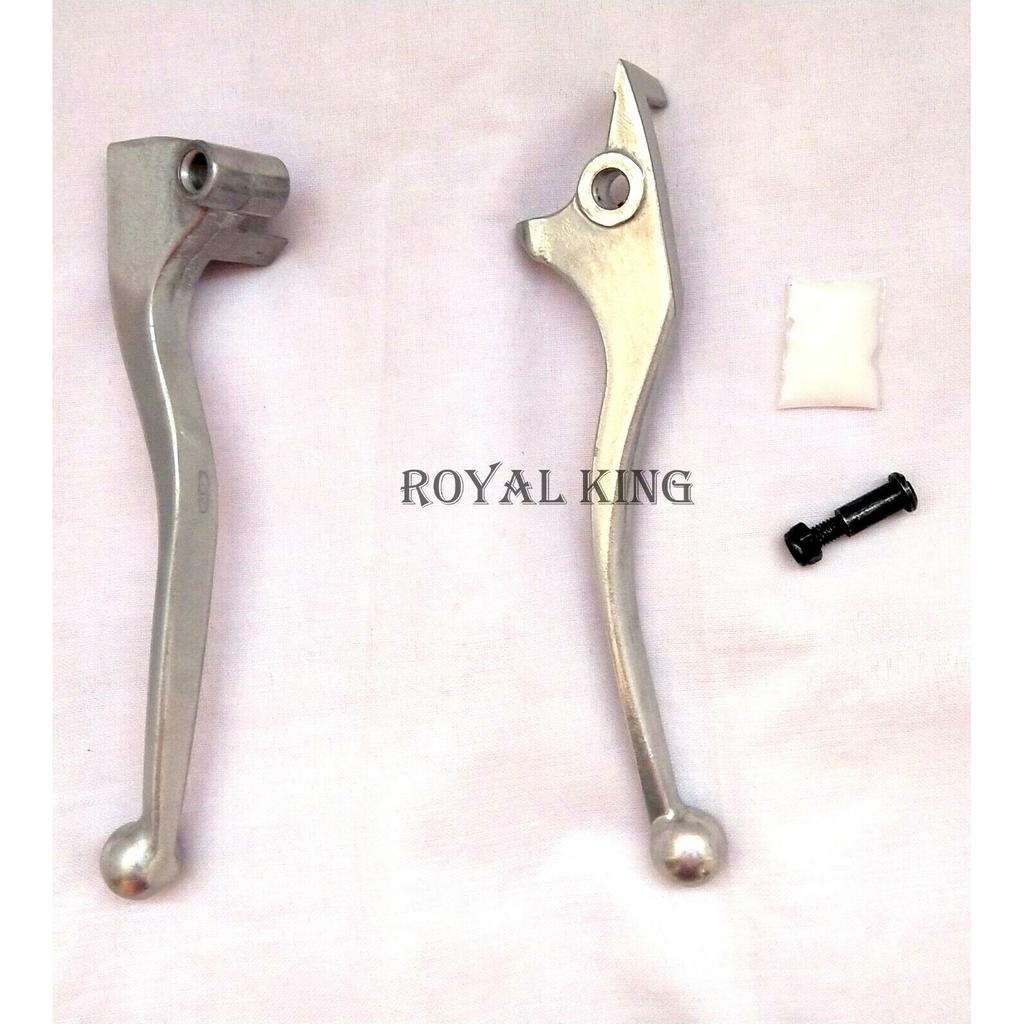 Genuine Royal Enfield Himalayan Clutch & Brake Lever Kit Silver