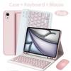 Case For iPad Air 11-inch (M4),For iPad Air 11-inch (A3459 A3460 A3463) Detachable Keyboard Case with Pen Holder