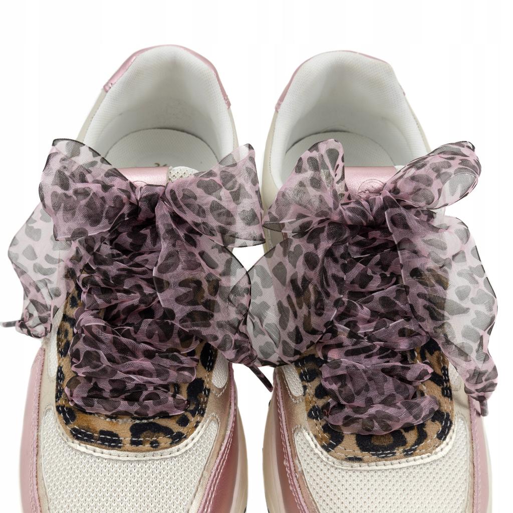 Leopard Print Decorative Tulle Laces