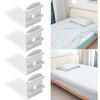4pcs Multi-Functional Non-slip Bed Sheet Holder Adjustable Plastic Bed Cover Fixing Clip Household Anti-Shift Fasteners Home
