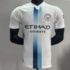 26/27 Manchester City Away Player Version Soccer Jersey Slim Fit Short Sleeve Unisex Women