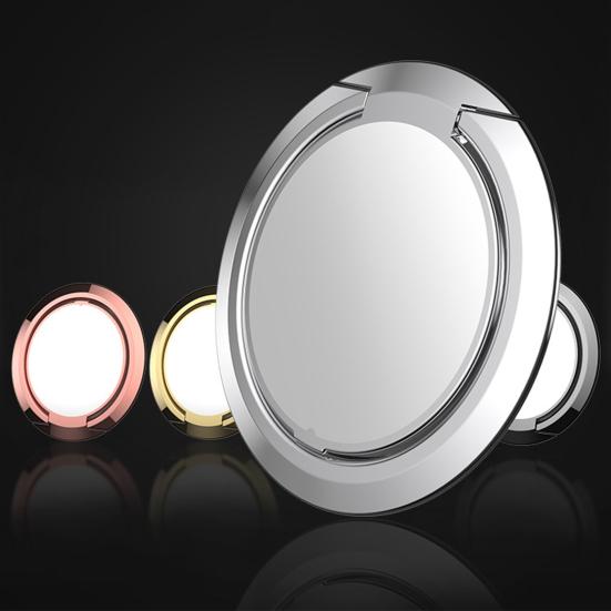 Ultra-thin Rotatable Portable Support Stand Car Mobile Phone Bracket with Ring