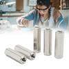 5 Pcs Hex Coupling Nut M10 X 1.5 Female Thread 17mm Outer Diameter 60mm Length Nuts Connector 304 Stainless Steel Silver Rod Coupling Nuts