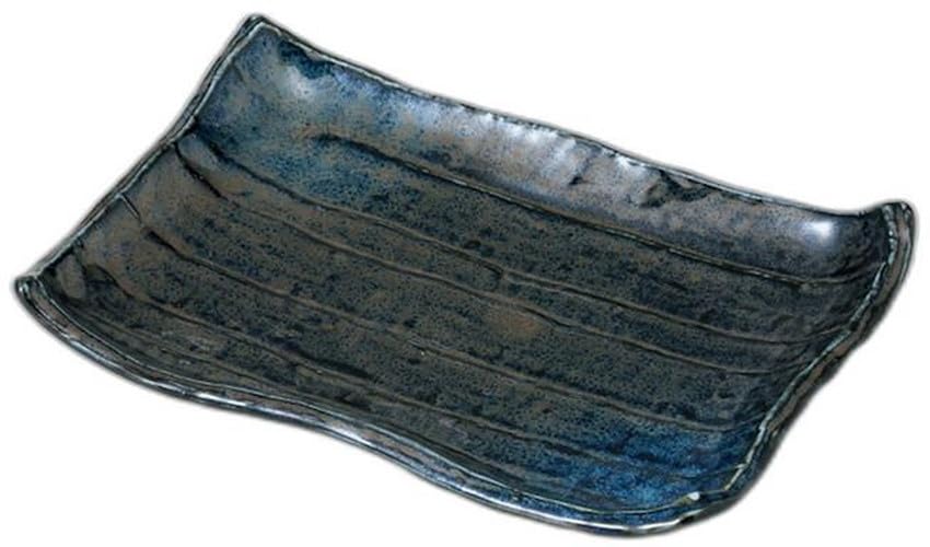 

Aurora Yakitori Dish x x Yakitori Dish Setomonohonpo Wave-Shaped [20.8 14.5 4cm]