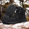 Herren Schneestiefel Rutschfest Abriebfest Kampfstiefel Militärstiefel Outdoor Camping Wandern Jagd und Plüsch Wandern Bergsteigen
