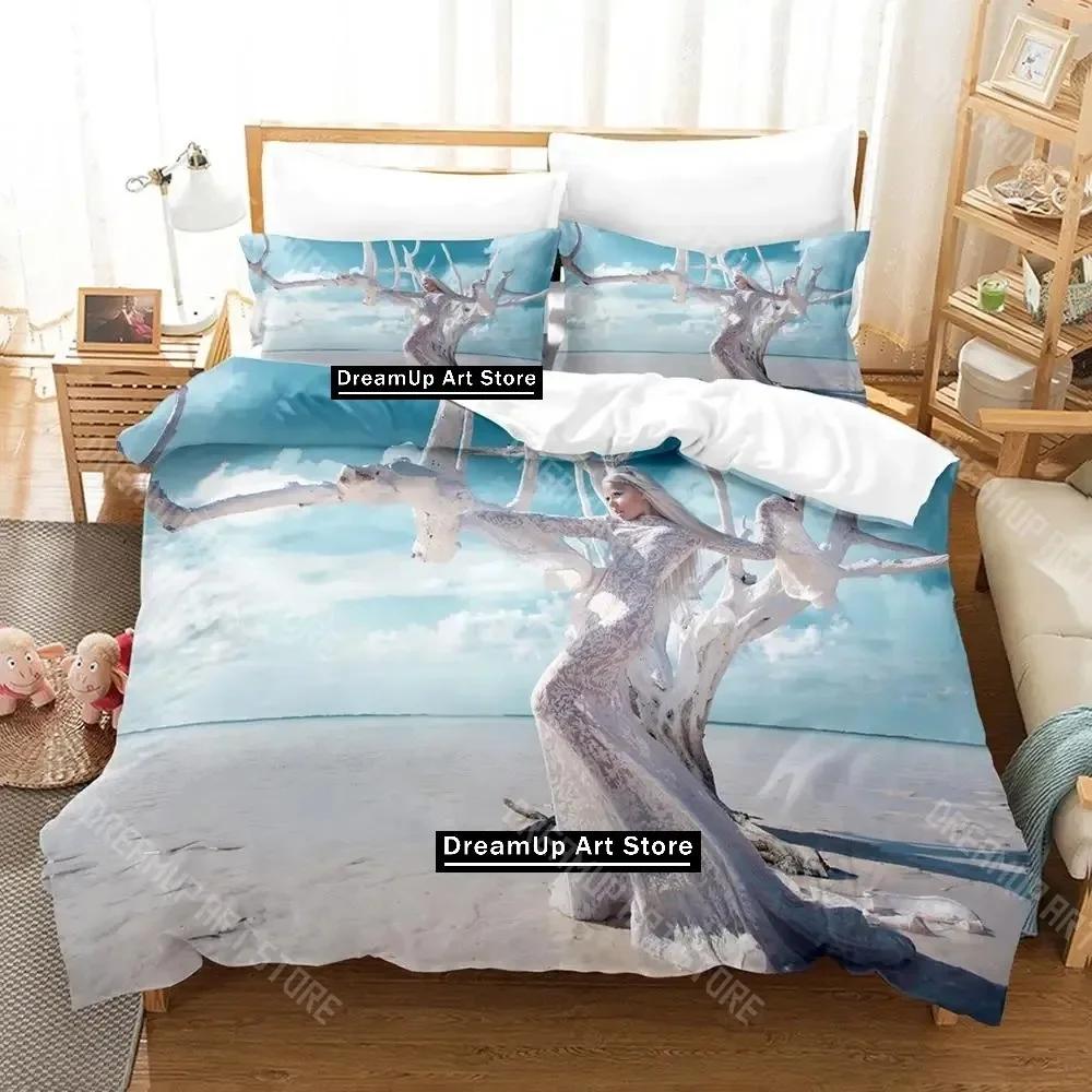 

3D Print Kerli Bedding Set Single Twin Full Queen King Size Bed Set Adult Kid Bedroom Duvetcover Sets Print Anime Bed Sheet Set EU Single 90x200cm