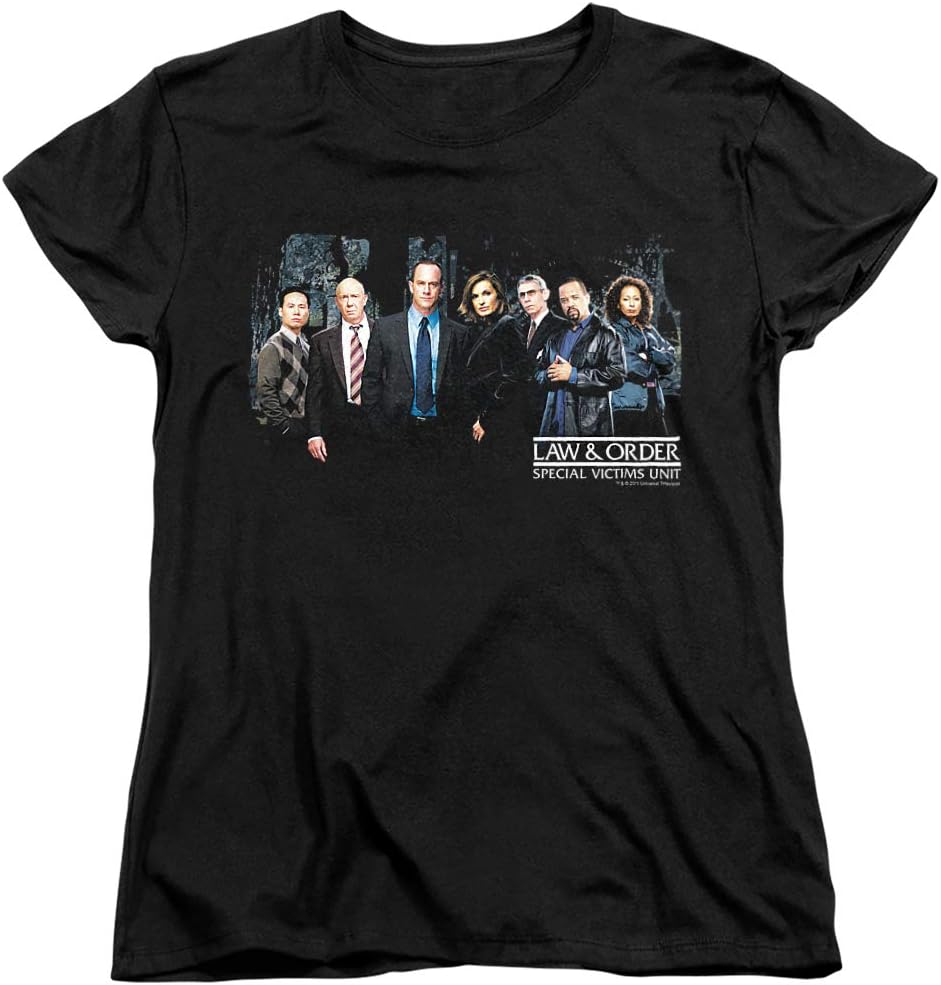 Law Order: SVU Cast Women s T Shirt XXXL