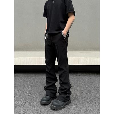 Drooping Casual Pants Men's Spring and Summer New Straight-flare Trousers Trousers
