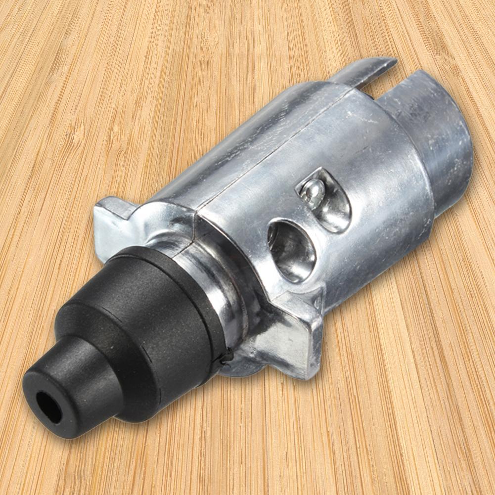 7 Pin Plug Round Male Metal Caravan Trailer Truck Ute Automotive Parts Boat