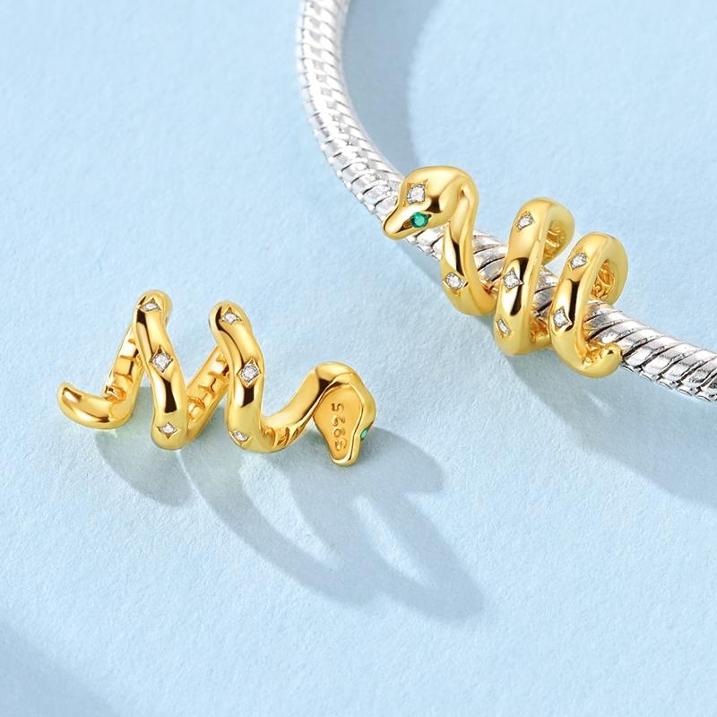 Charms Copper Gold Color Maple Leaves Charms Beads Pendant Jewellery Fit Original Bracelet For Women Diy Gift