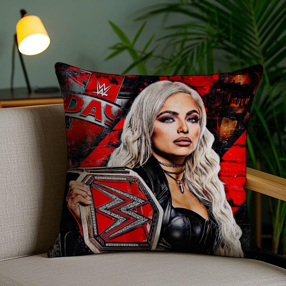 

L-Liv M-Morgan Pillow Case Home Dorm Chair Back Short Plush Double-sided Printing Office Nap Time Cushion Cover 30cmx30cm