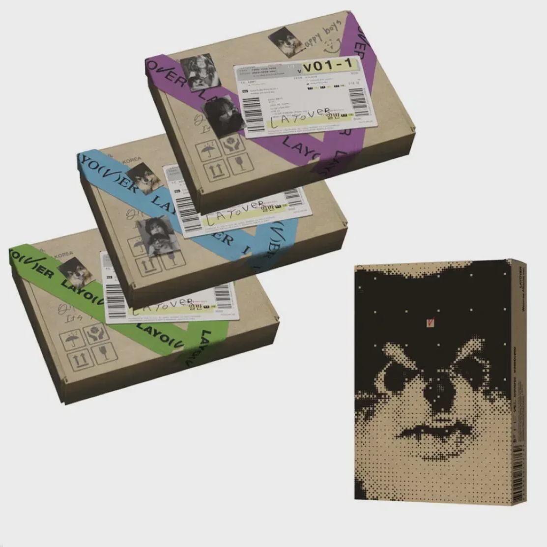 

Ким Тэ-хён V Альбом Layover Фотобук 3 Сета С Фотокартой