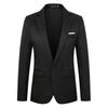 Men's Suit Korean Version of Youth Slim Fit Solid Color Single-row One-button Small Blazer