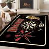 Felpudo Temático Dardos y Cerveza, Alfombra de Suelo Lavable Antideslizante para Interiores y Exteriores, Entrada, Cocina, Autocaravana y Decoración del Hogar