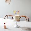 1pc, Rainbow Cake Decoration 15pcs Top Flag, Colorful Rainbow Cake Birthday Party Decoration