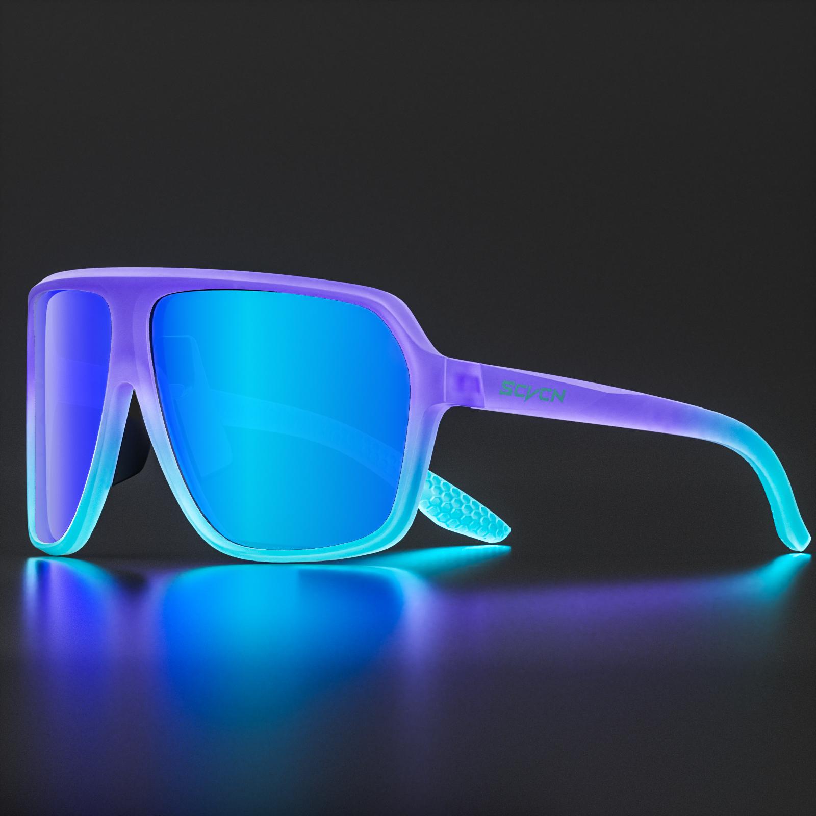 

Scvcn Polarized Sunglasses Cycling Glasses for Bike Glasses Photochromic UV400 Bicycle MTB Road Sports Eyewear Fishing Skating