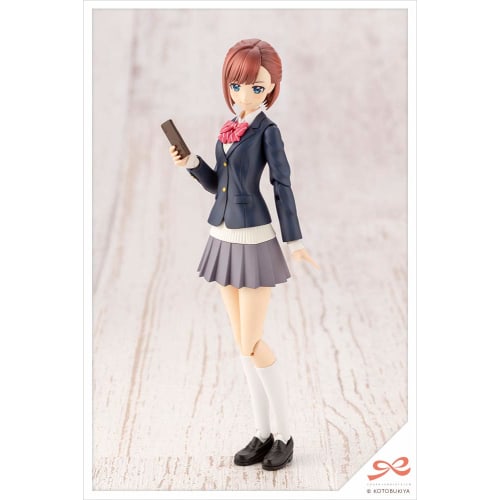 Kotobukiya Sousai Shojo Teien Takanashi Reiwa [Reiho High School, Winter Uniform] 1/10 Scale Plastic Model JK002, Approximately 153mm Tall