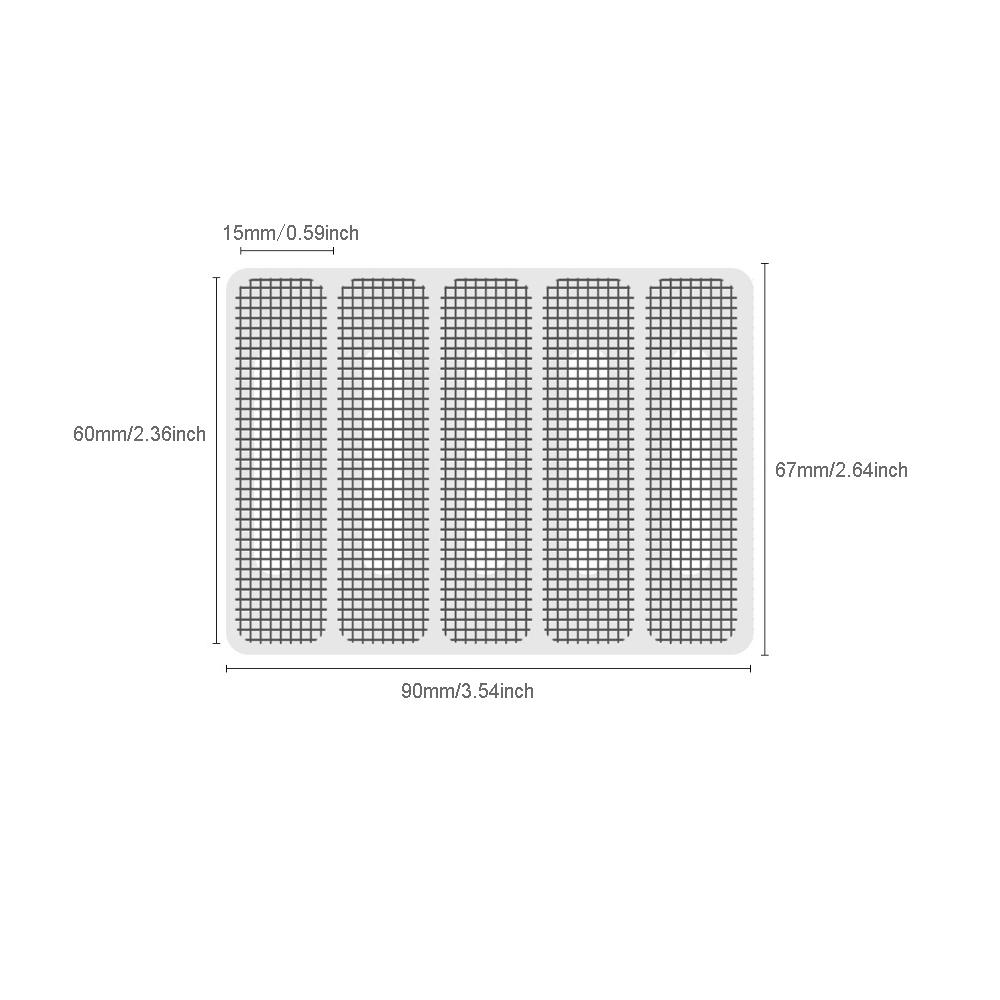 10-50 Pcs Window Screen Patch Exhaust Grille Window Door Drainage Hole Anti-mosquito Paste Mesh Screen Invisible Repair Subsidy