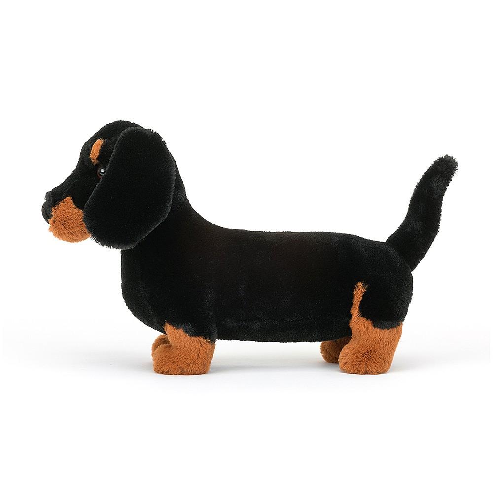 Jellycat Dog Series Animal Freddy Dachshund Black Cute Fun Doll Plush Doll 13cm Height