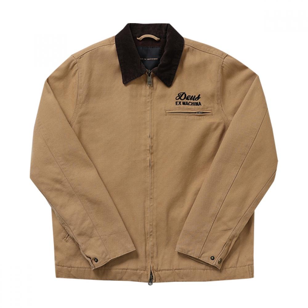 

DeuS X Makina Dmf86343 Dij AddreSS Workwear AddreSS Workwear Men S Jacket DMF86343 DIJ (XL)