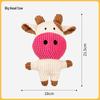 Boredom-Relief Plush Dog Toy: Sound-Making, Teething-Resistant, for Puppies & Large Dogs