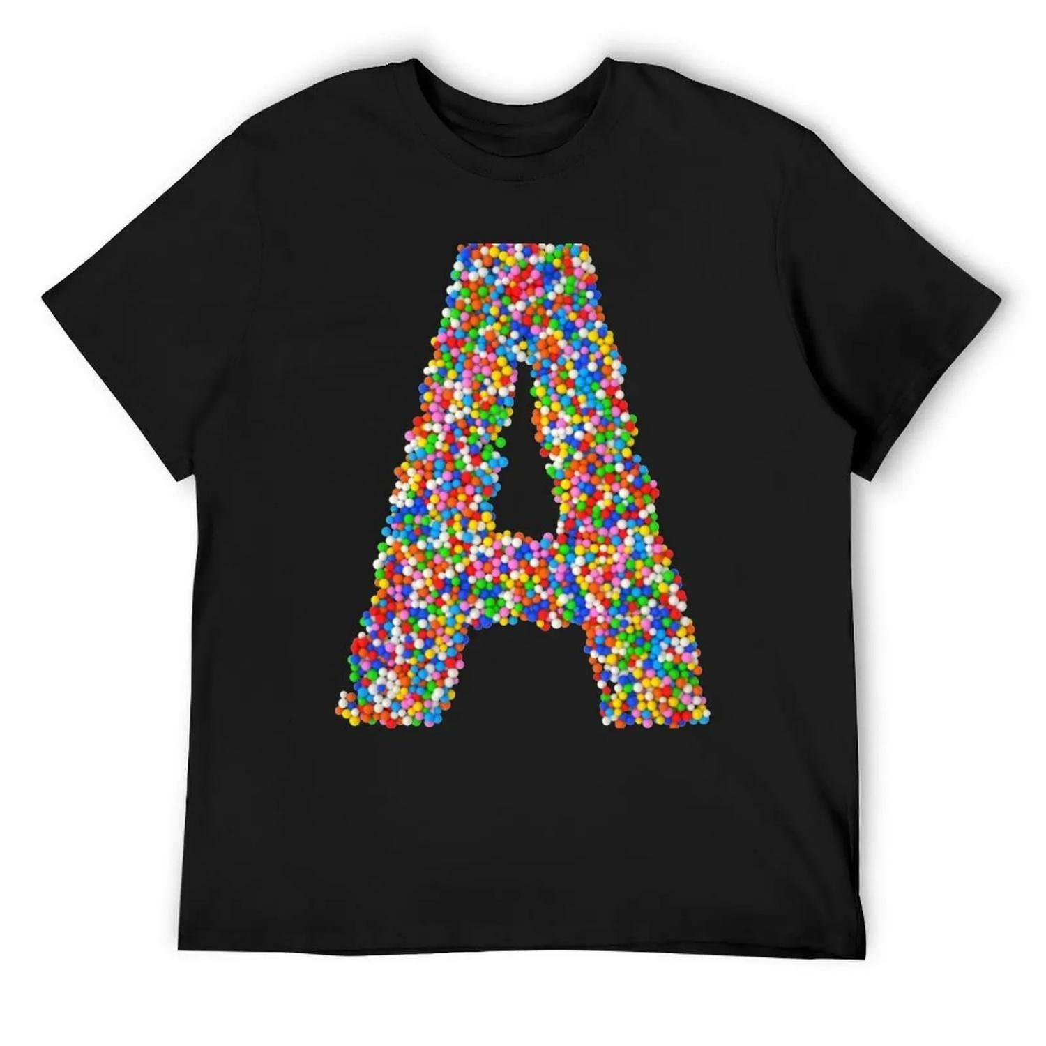 Sprinkly A T-Shirt Funny t-shirts plus sizes graphics men t shirts S