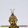 Chinese Style Sun Wukong Sculpture Ornament, Copper Ware Crafts, Monkey King Buddha Statue, Creative Home Decorations, Gift, 1Pc