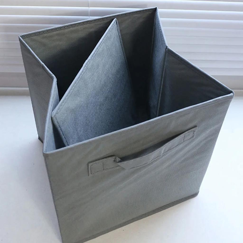 1pc-Foldable Fabric Storage Cubes Drawer For Closet And Toys Storage Home Supplies Clothing Underwear Storage box
