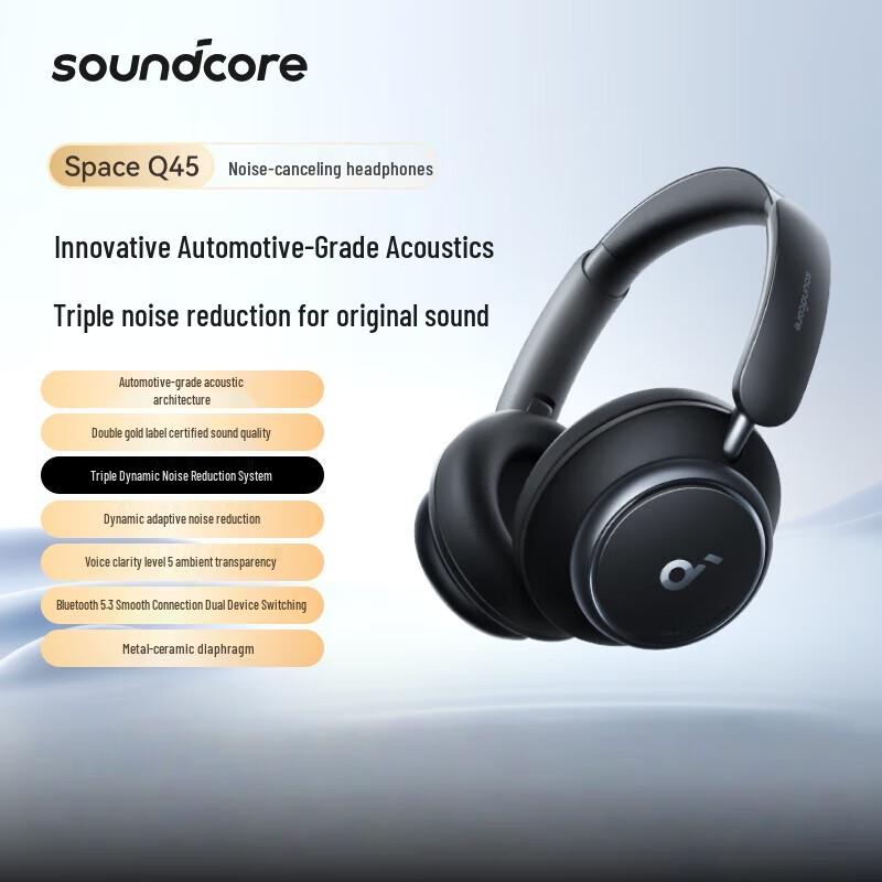 SoundCore Space Q45 Wireless Noise-Cancelling Headphones