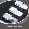 EXCEART Weight Durable Fitness Weight Plates for Weighted Ankle and Wrist Home Rounded Set of 6 Plates, Steel, Multi-Purpose Vests, Weights, Walking,