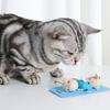 YBGGJO Cat Mouse Toys, Set of 6, Plush Pet Toys, Chew Toys, Cat Treats, Stress Relief, Exercise, Pet Supplies (A)