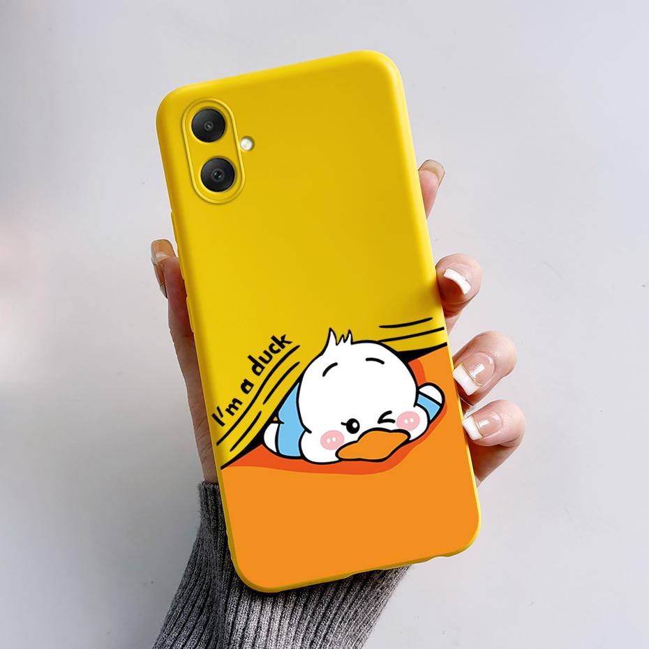For Samsung Galaxy A06 Case A065F A065M Cute Cat Cartoon Bear Frog Soft Silicone Back Cover For Samsung A06 SamsungA06 4G Case