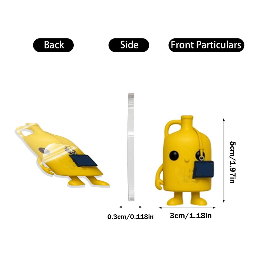 1pc 2D Christmas Gift Arrival Festival Calendar Christmas Tree Decoration Acrylic Pendant