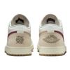 Jordan Air Jordan 1 Abrasion Resistant Low top Vintage Basketball Shoes Unisex White Brown IB8855-121(Team181-)
