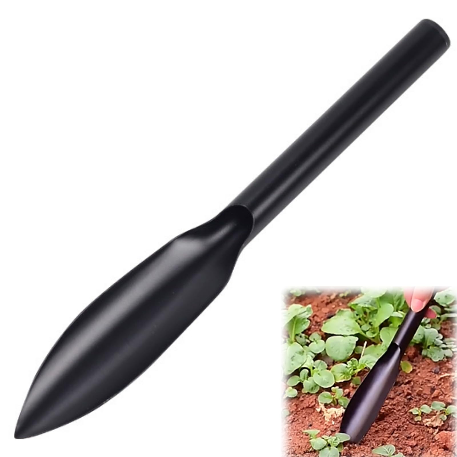 

Gardening Flower Short Handle Gardening Hand Gardening Small Garden Garden Planting Carbon Steel Gardening Hand Land Yard Farm Pointed Tool, Shovel, чорний