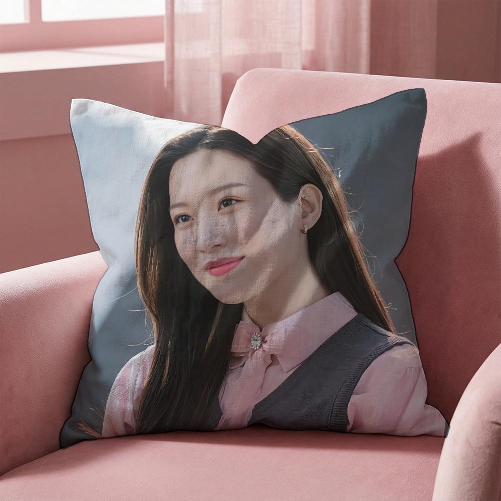 M-Model M-MUNS K-KA Y-YOUNGS Cushion Cover Multi-Scene Pillow Cover for Home & Car - Reversible, Soft & Durable for Daily Use