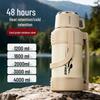 Large Capacity 316 Stainless Steel Insulated Thermos Flask with Portable Design for Outdoor and Travel Use