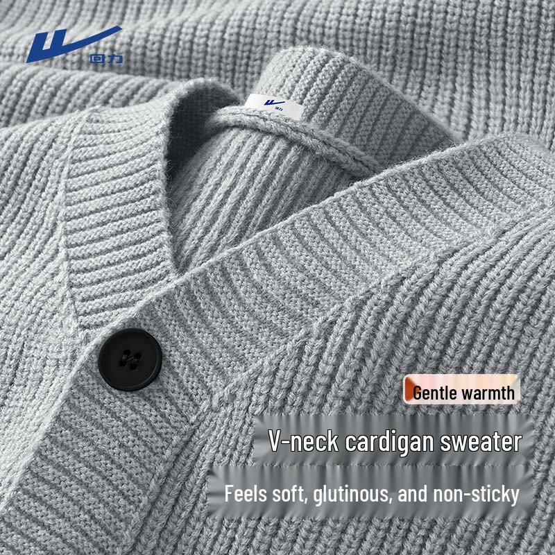 Warrior Men s Soft V-Neck Knit Cardigan 2XL 3590₽