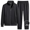 Ensemble Sweat à capuche pour homme en pur coton à col montant pour le printemps et l'automne Sport
