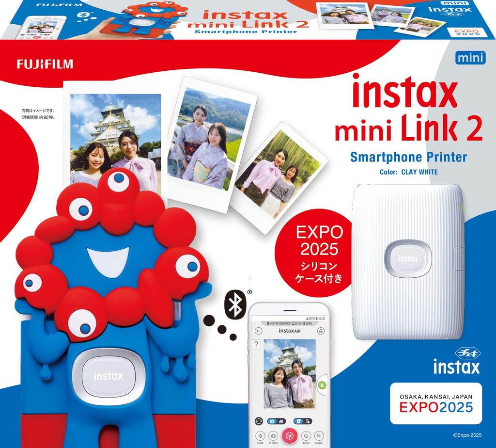 FUJIFILM Instax Smartphone Tiskárna instax mini Link2 INS MINI LINK2 C WHITE EXPO